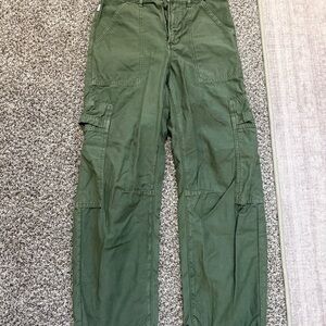 Citizens Of Humanity Green Ankle Cargo Pants